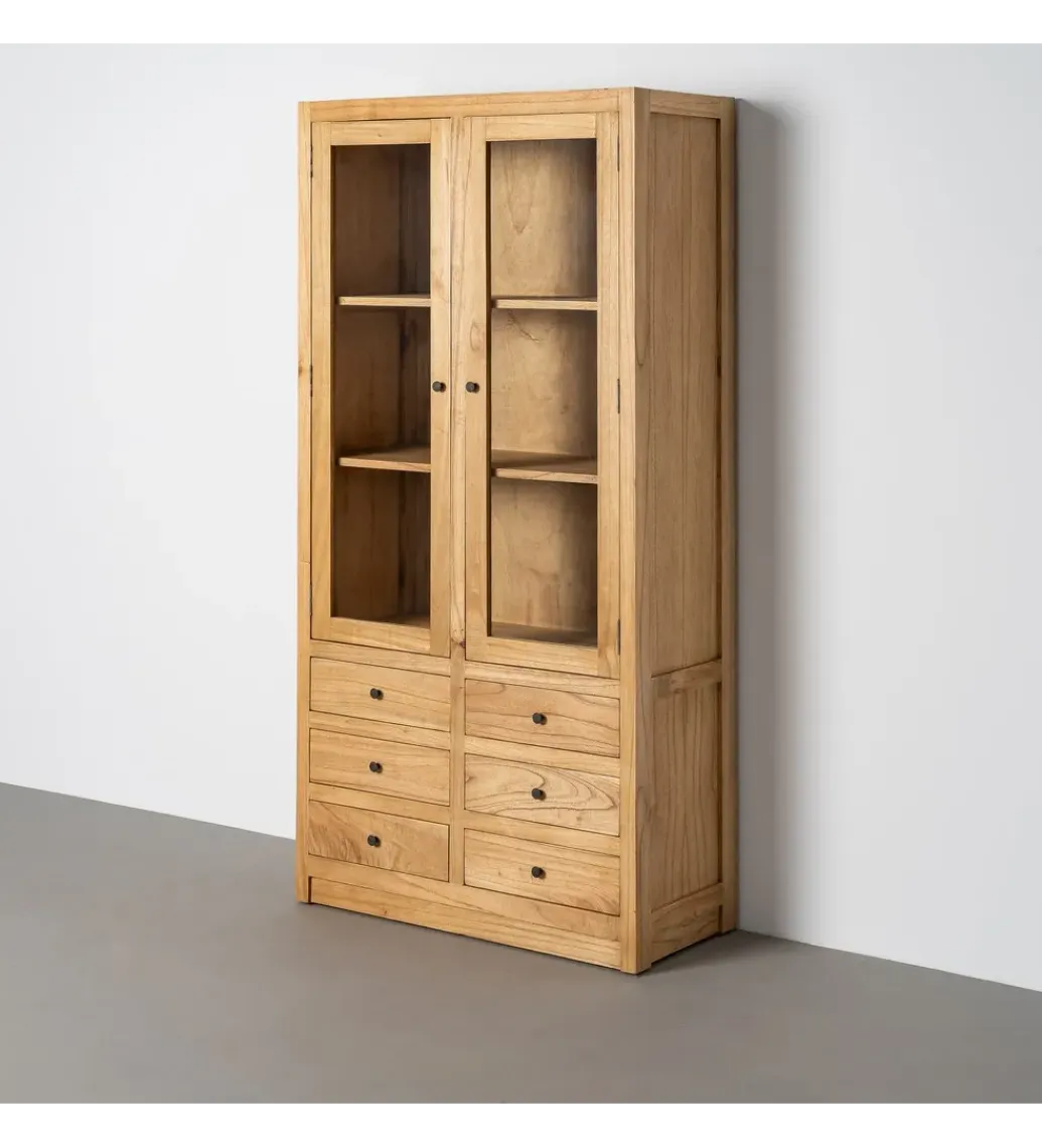 Zona-Design Witryna OMENTA 180 cm drewno mindi naturalna