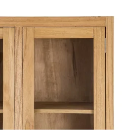 Zona-Design Witryna OMENTA 180 cm drewno mindi naturalna
