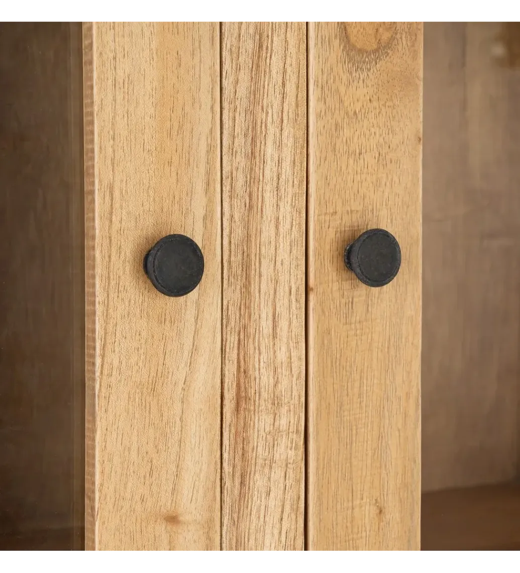 Zona-Design Witryna OMENTA 180 cm drewno mindi naturalna