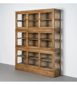 Zona-Design Witryna RECDANICO 201 cm naturalna