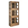 Zona-Design Witryna RECDANICO 201 x 80 cm naturalna