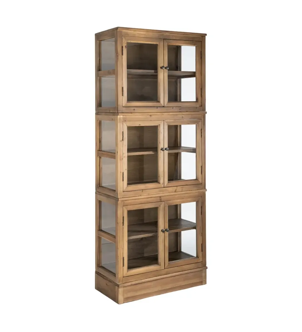 Zona-Design Witryna RECDANICO 201 x 80 cm naturalna