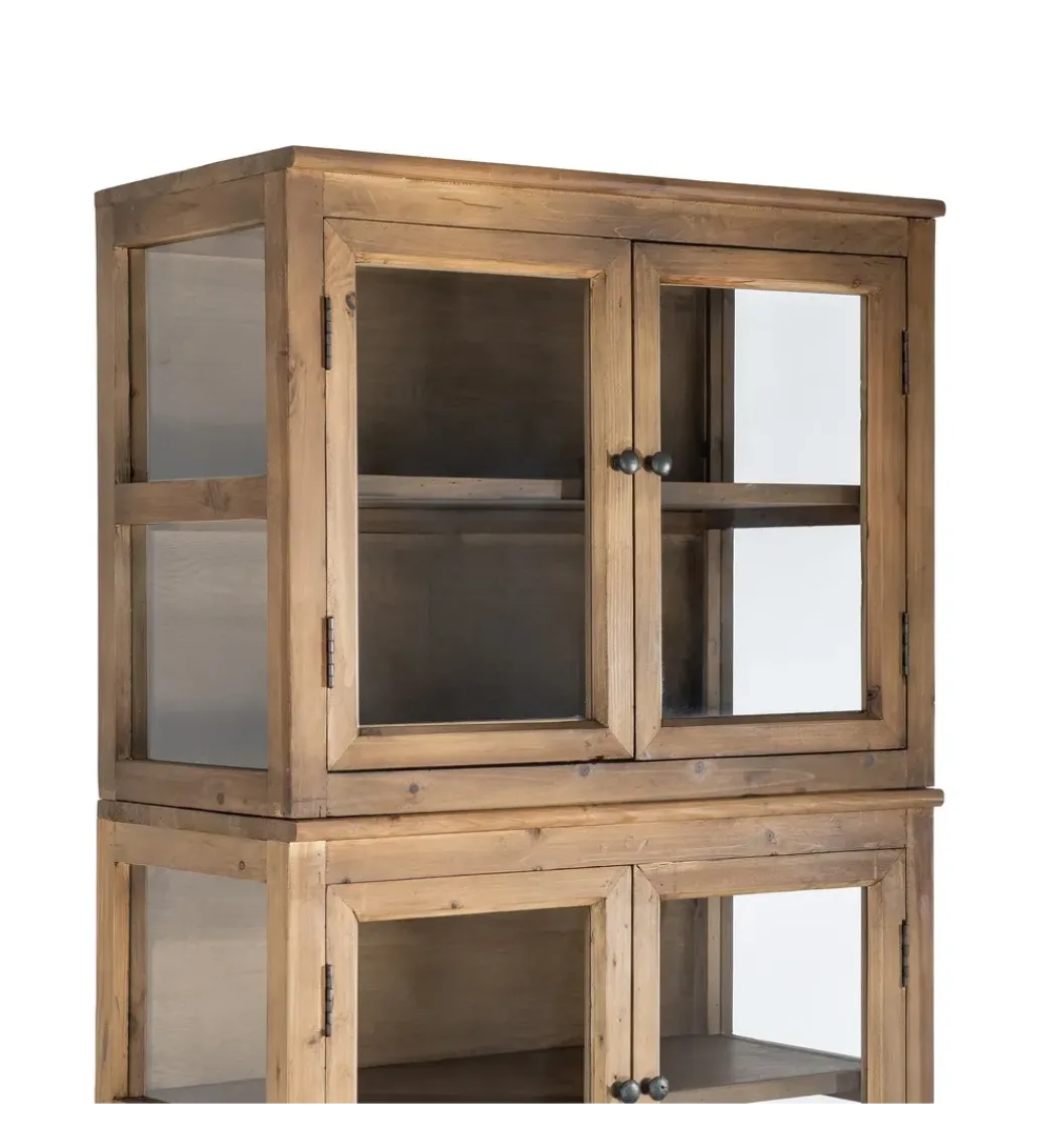 Zona-Design Witryna RECDANICO 201 x 80 cm naturalna