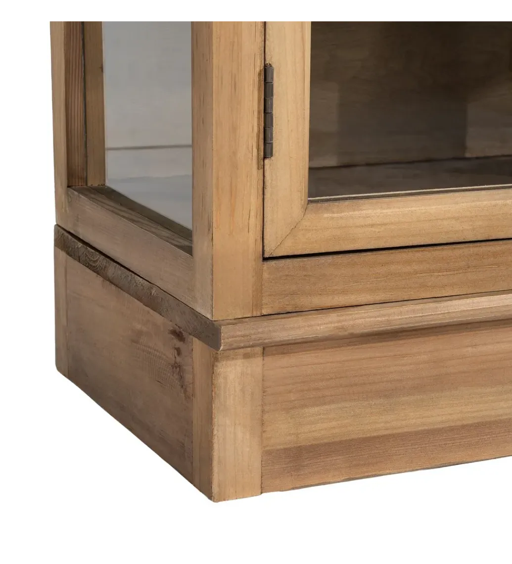 Zona-Design Witryna RECDANICO 201 x 80 cm naturalna