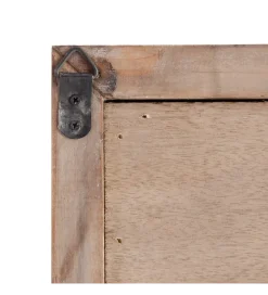Zona-Design Zegar DOKAPO 60 cm drewno jodłowe