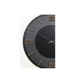 KDesign Zegar Leonardo 49 cm czarny