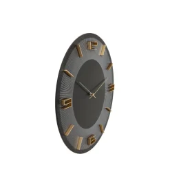 KDesign Zegar Leonardo 49 cm czarny