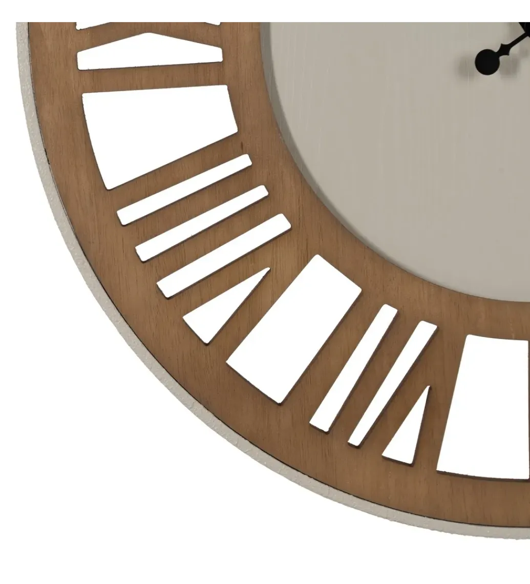 Zona-Design Zegar NICEMO 57 cm naturalny