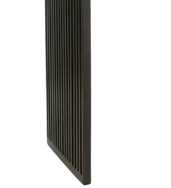 J-Line Zestaw 2 konsol SHELFY 130 i 118 cm drewno teak czarna