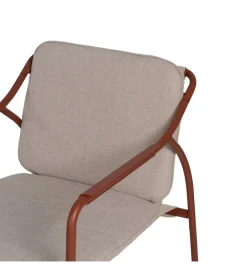 Zona-Design Zestaw ogrodowy OMAMA Terakota 2 fotele + sofa + stolik
