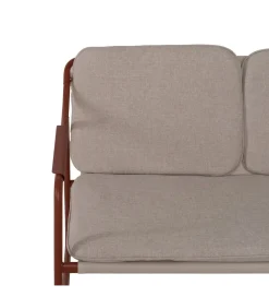 Zona-Design Zestaw ogrodowy OMAMA Terakota 2 fotele + sofa + stolik