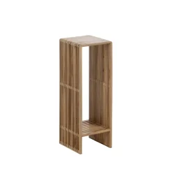 Zona-Design Zestaw 2 regałów BELLAMONTE drewno teak 86 cm 68 cm