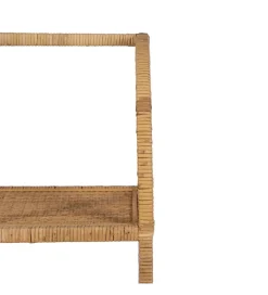 Zona-Design Zestaw 3 regałów z ratanu naturalne