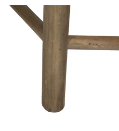 Zona-Design Zestaw stolików BAMBÚ 50 cm 38 cm bambus