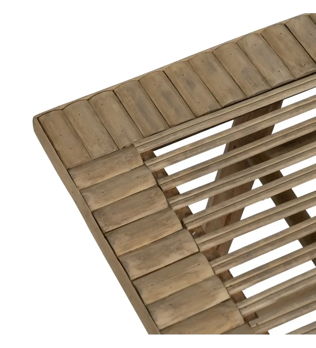 Zona-Design Zestaw stolików BAMBÚ 60 cm 42 cm bambus