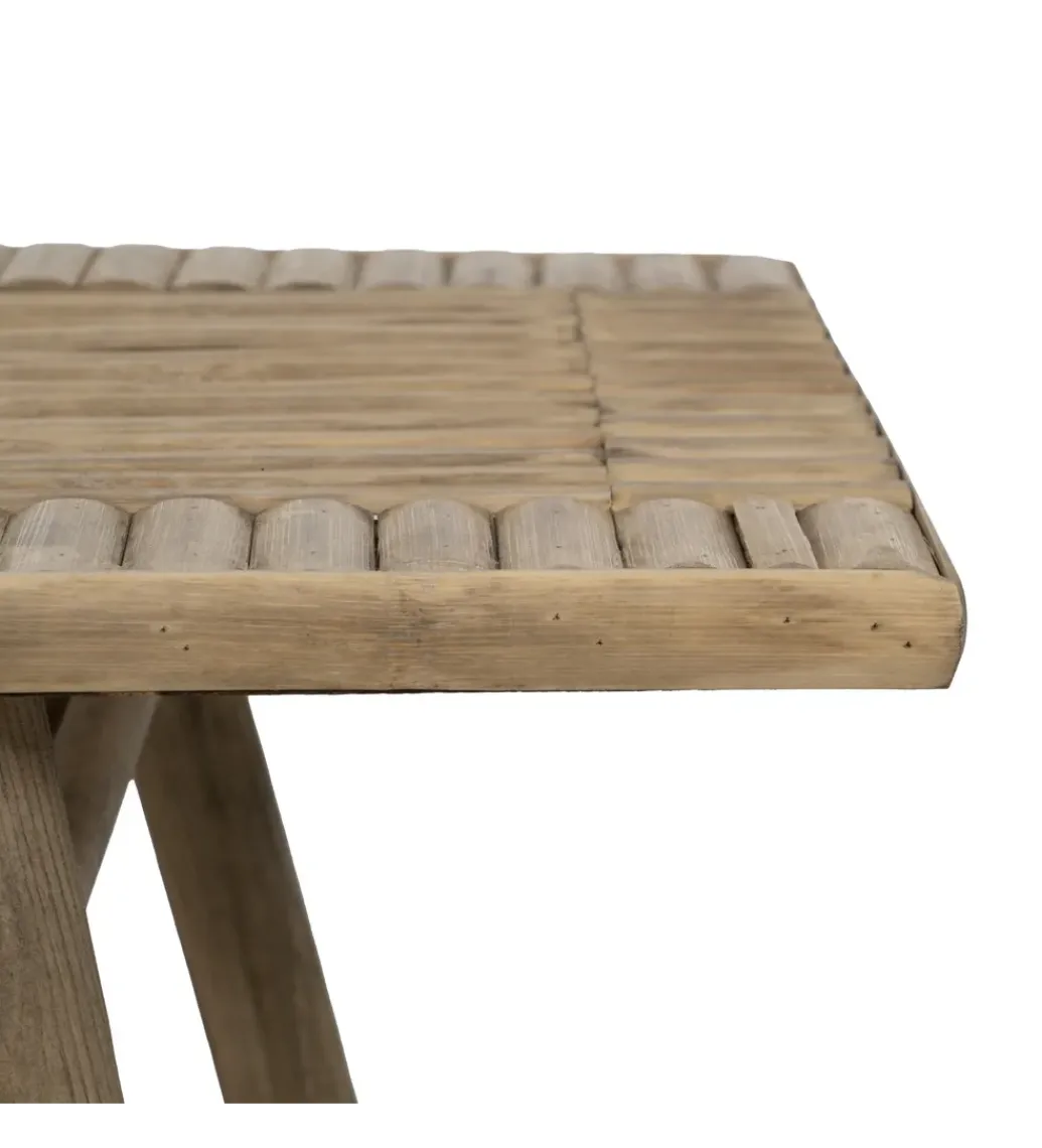 Zona-Design Zestaw stolików BAMBÚ 60 cm 42 cm bambus