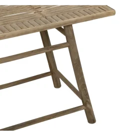 Zona-Design Zestaw stolików BAMBÚ 60 cm 42 cm bambus