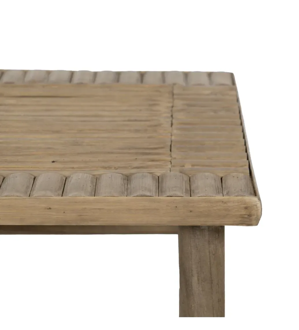 Zona-Design Zestaw stolików BAMBÚ 57 cm 45 cm 34 cm bambus