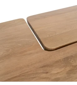 Zona-Design Zestaw 2 stolików kawowych ASANA 120 cm drewno mango