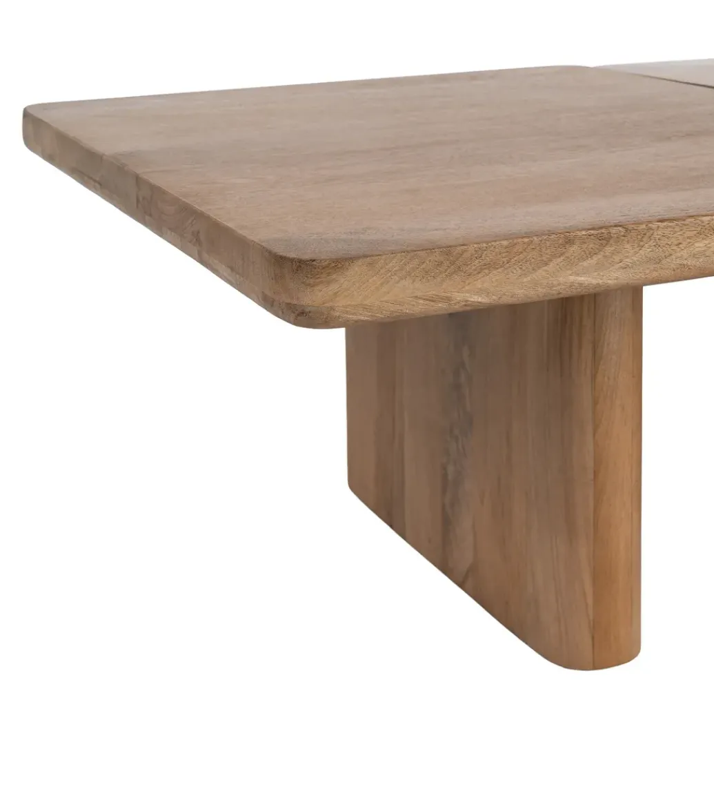Zona-Design Zestaw 2 stolików kawowych ASANA 120 cm drewno mango