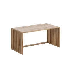 Zona-Design Zestaw 2 stolików kawowych BELLAMONTE 85 cm 75 cm drewno teak