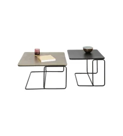 KARE Zestaw 2 stolików kawowych DIEGO 70 cm
