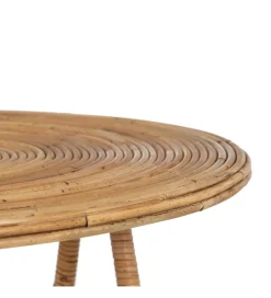 Zona-Design Zestaw 2 stolików kawowych MEGORY 60 cm 39 cm ratan