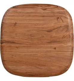 Exclusivas Zestaw 2 stolików kawowych PIMKO 50 cm 40 cm drewno akacja