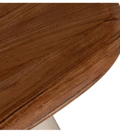 Exclusivas Zestaw 2 stolików kawowych PIMKO 50 cm 40 cm drewno akacja