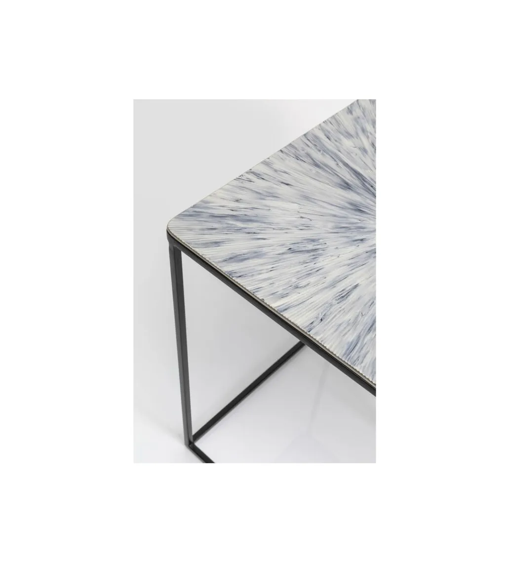 KARE Zestaw 3 stolików kawowych RAY SQUARE 37 cm 43 cm 48 cm