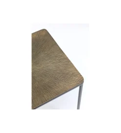KARE Zestaw 3 stolików kawowych RAY SQUARE 37 cm 43 cm 48 cm