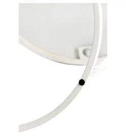 L&L Zestaw 2 stolików kawowych SADAR 50 cm 52 cm białe