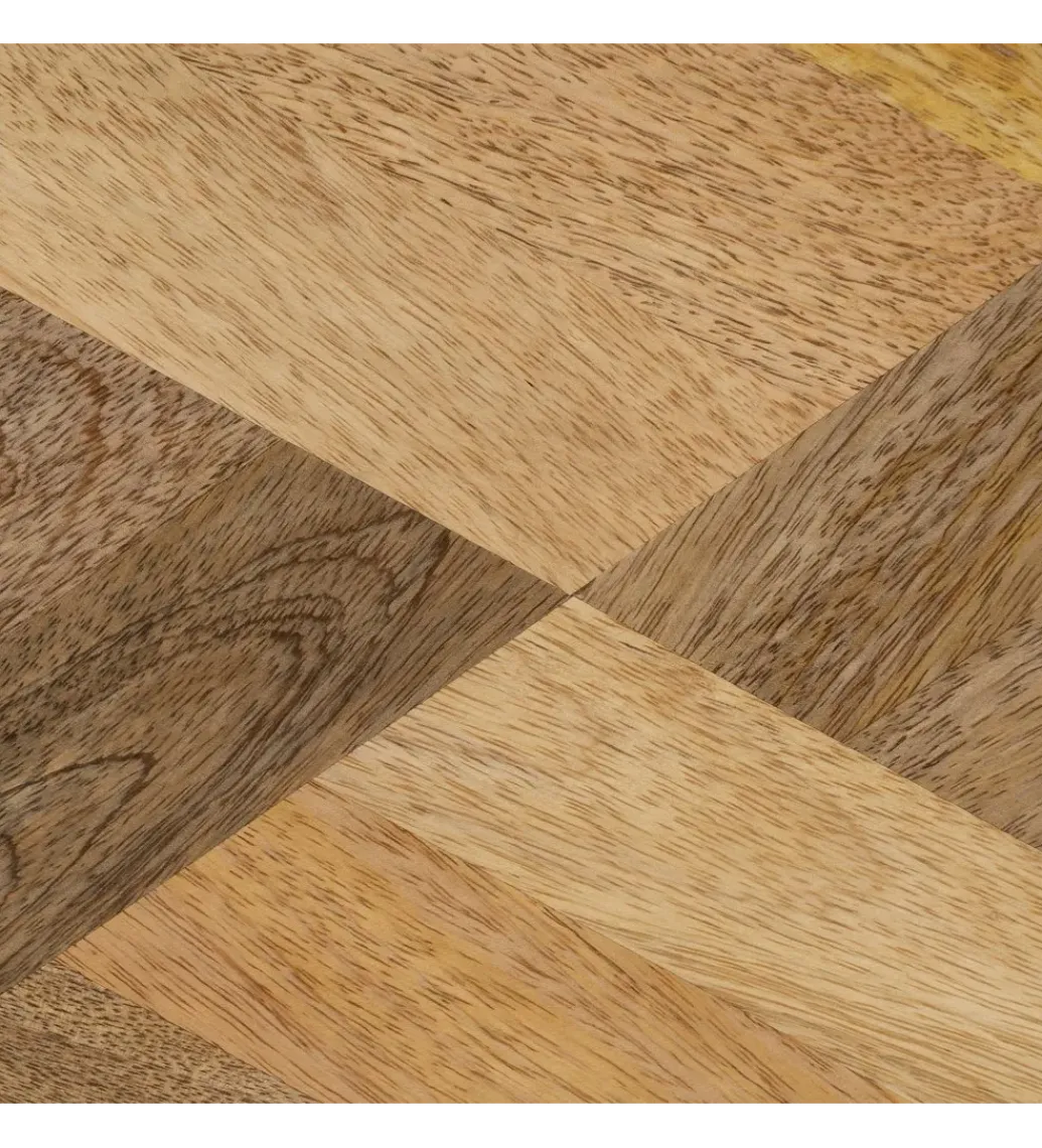 Zona-Design Zestaw 3 stolików nocnych PERSERA drewno mango